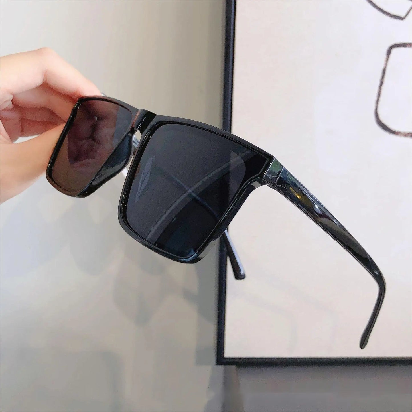 Men's Driving Anti-UV Sunglasses Concave Shape