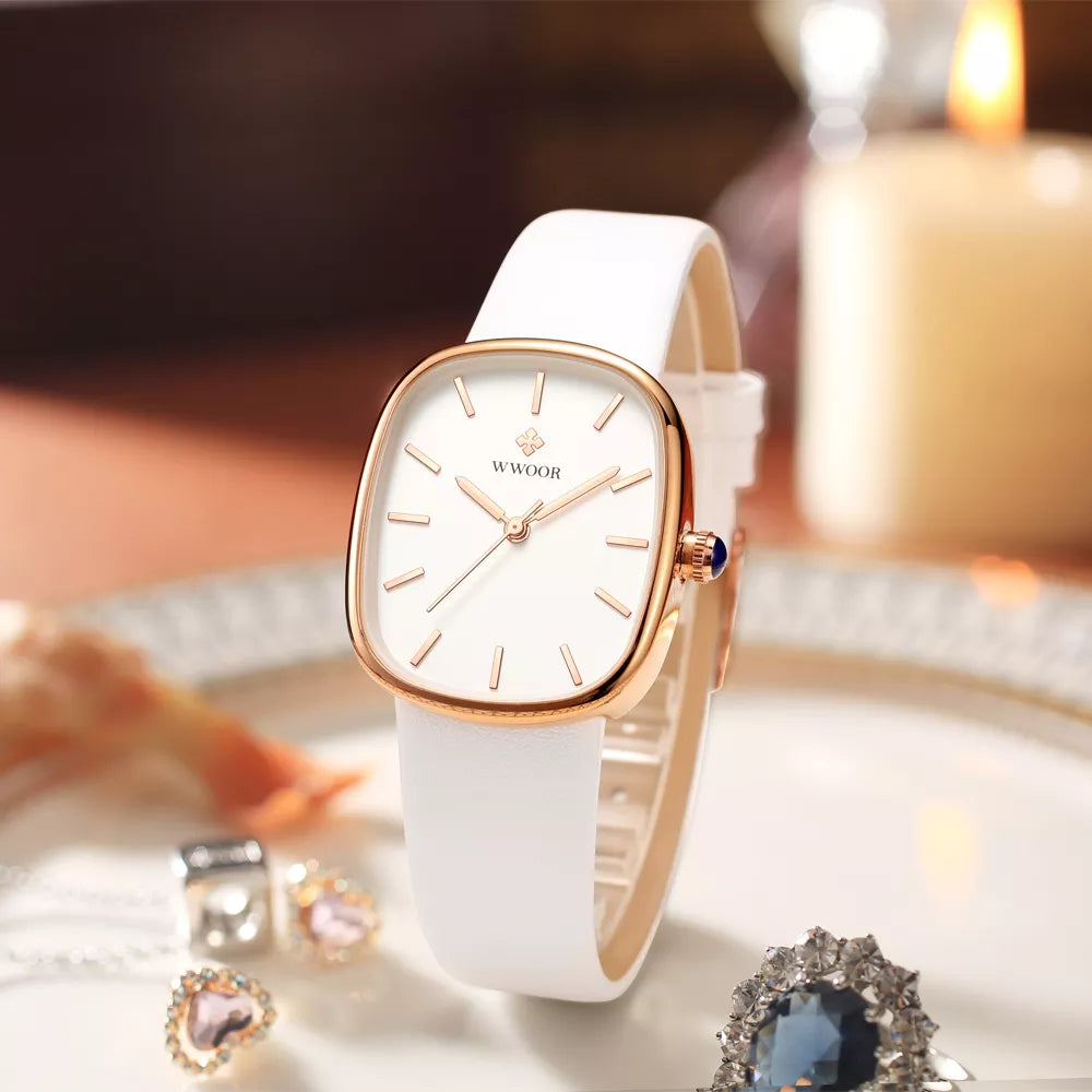 WWOOR Women Luxury Watch