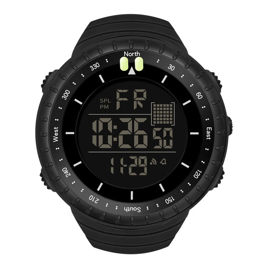 SYNOKE Digital Watch Electronic LED Sport Style